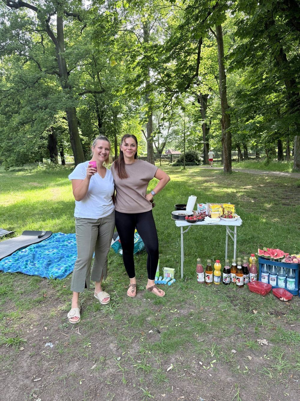 Sommerfest des HebammenTeam Bauchgefühl im Park